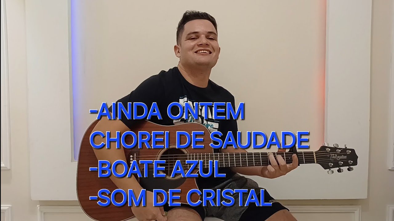 AINDA ONTEM CHOREI DE SAUDADE / BOATE AZUL / SOM DE CRISTAL (COVER LUCA PIMENTEL) #lpsomodao