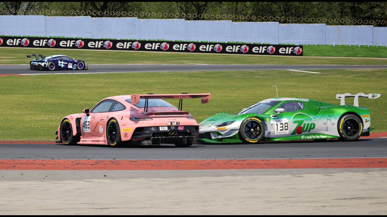 19/01/2026 ACC eSeniors S22 R3 Misano course sprint 30 mn Porsche 992 GT3R
