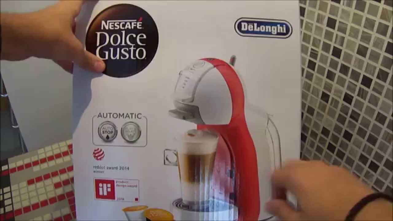 Unboxing Dolce Gusto Mini Me