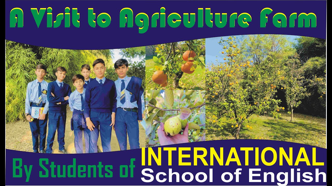 A Visit to an Agriculture Farm | Outdoor Class Activity | International School Function