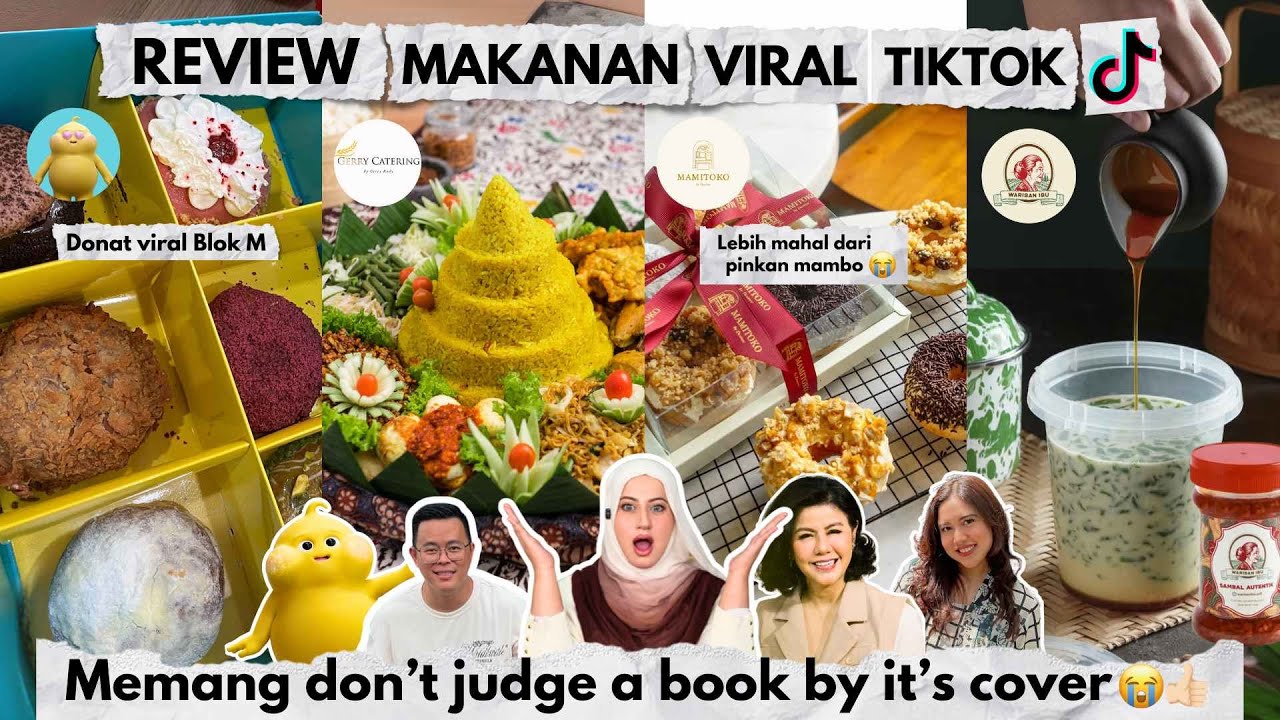 TASYI REVIEW MAKANAN VIRAL TIKTOK‼️ DON'T JUDGE A BOOK BY IT'S COVER