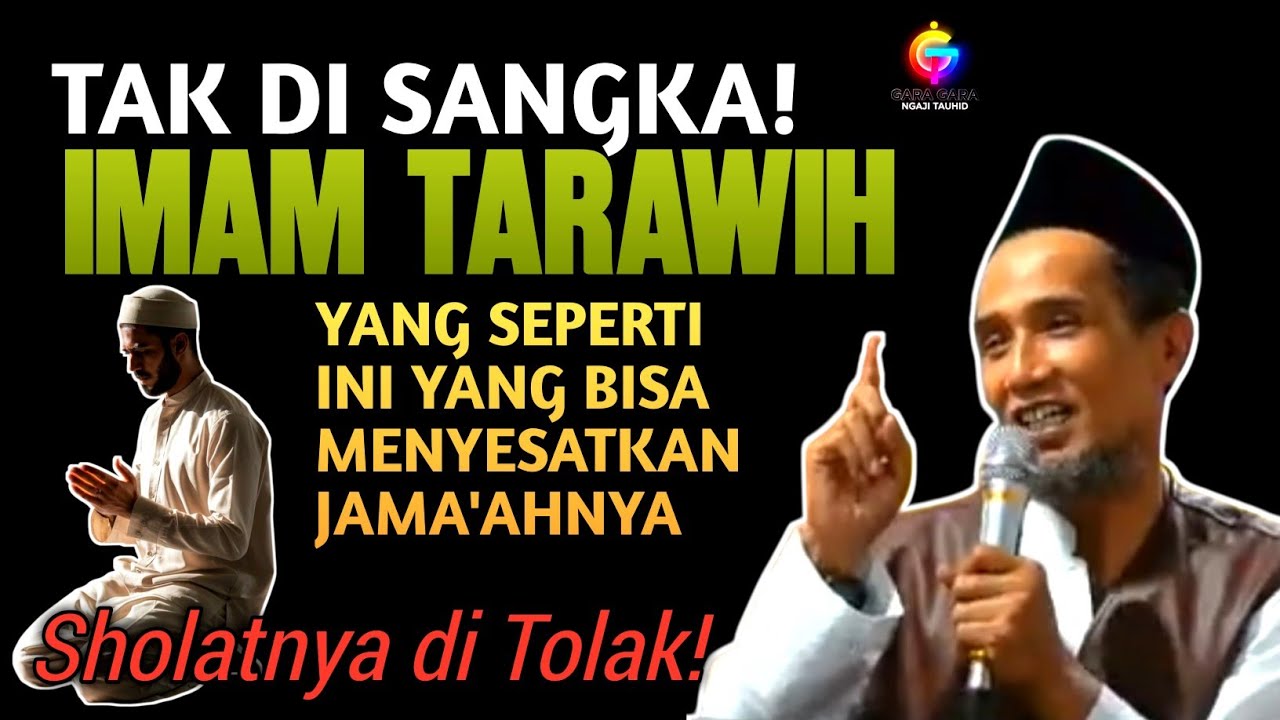 Hati-Hati! Imam Tarawih Bisa Menyesatkan Jika Ini Dilakukan