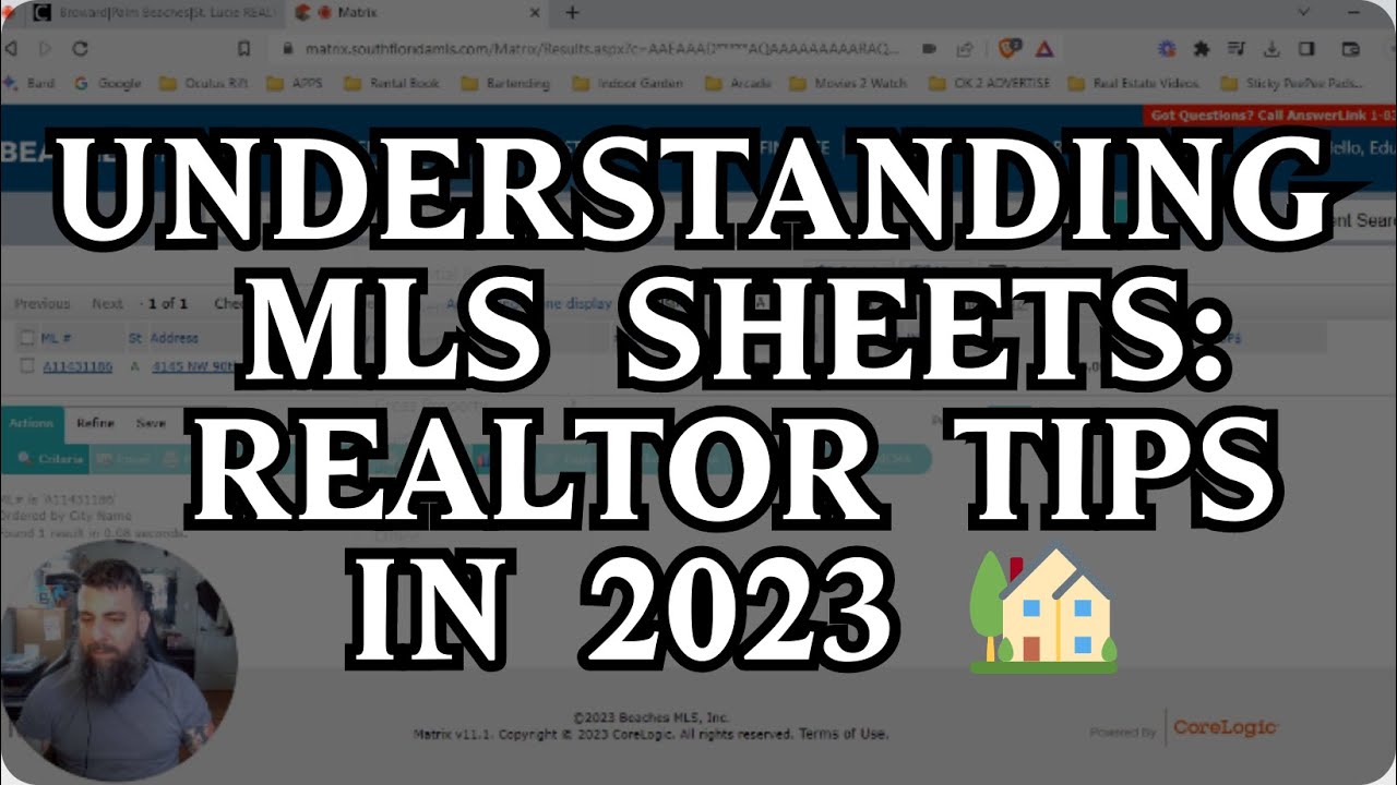 Understanding MLS Sheets | Real Estate Tips in 2023 🏡