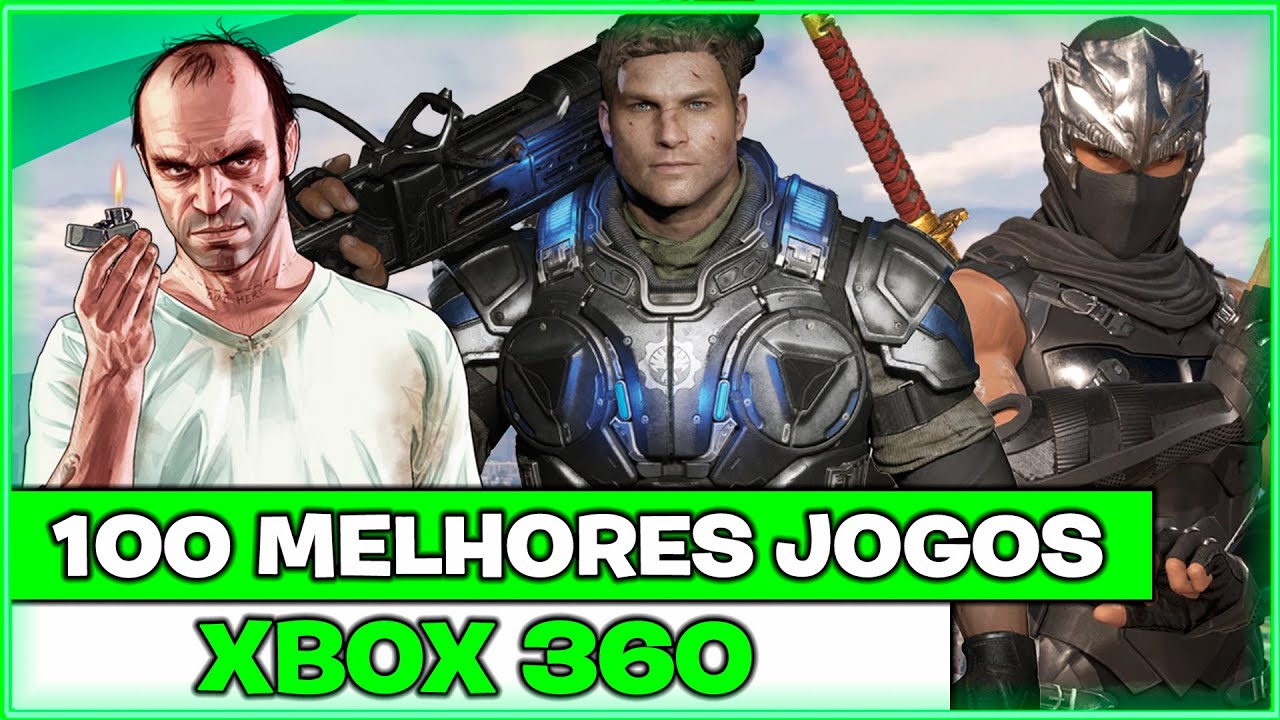 OS 100 MELHORES JOGOS PARA XBOX 360 DE TODOS OS TEMPOS  || JOGOS DE XBOX 360