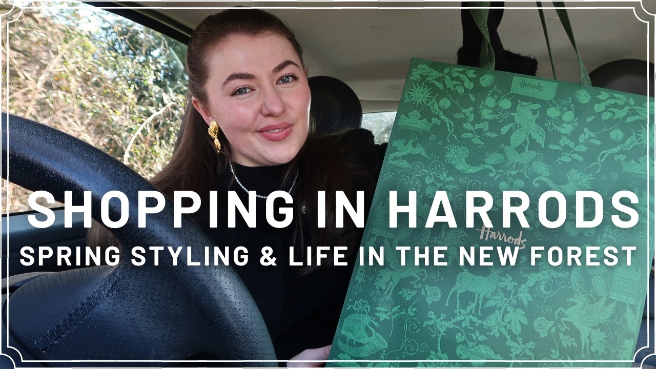 ДНИ ИЗ МОЕЙ ЖИЗНИ - ШОППИНГ В HARRODS И ЖИЗНЬ В НЬЮ-ФОРЕСТЕ | PetiteElliee