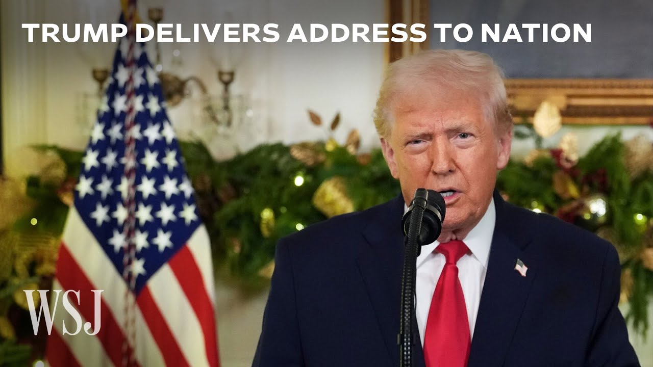 Watch: President Trump's Full Address to Nation | WSJ