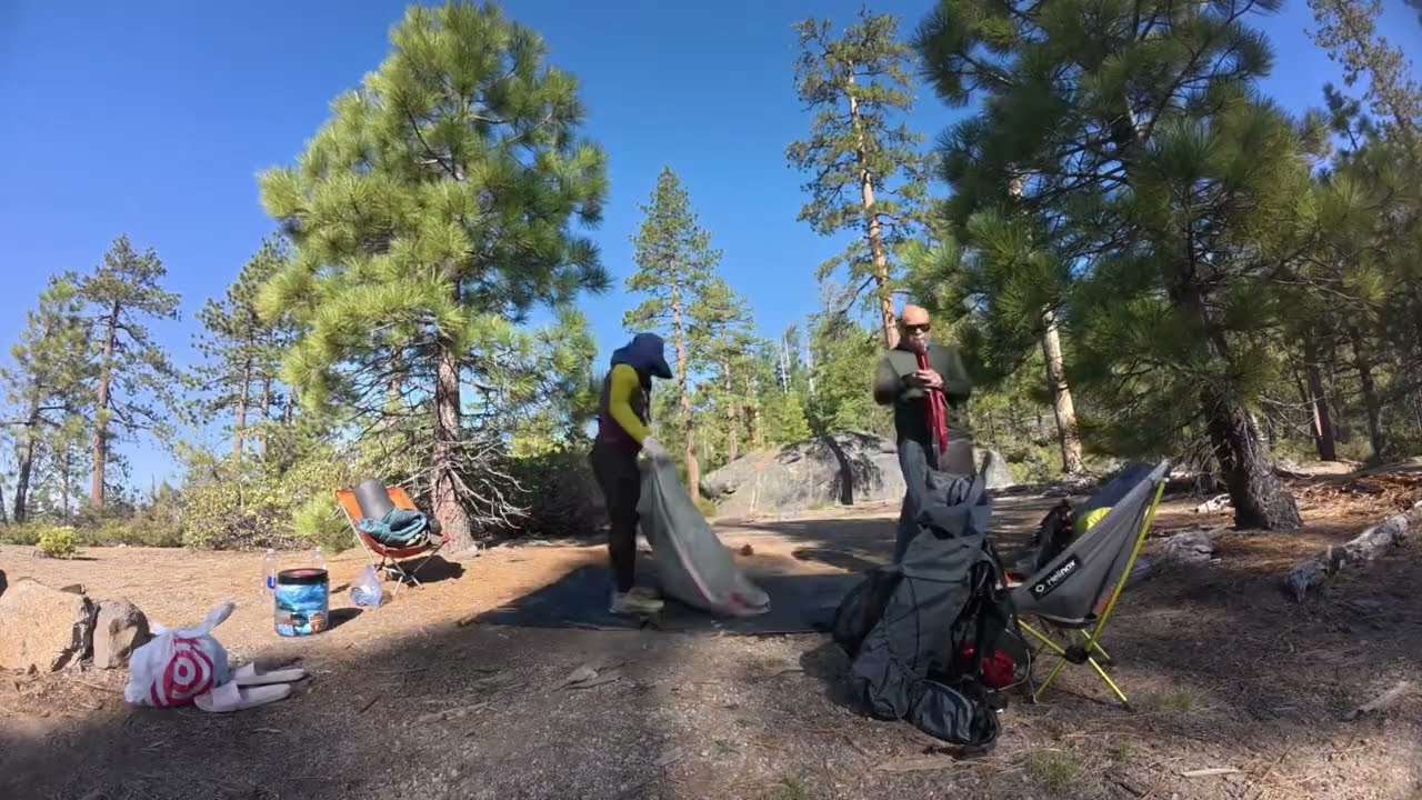 Yosemite Old Big Oak Road trail head (alternate route to El Capitan)- Overnight Camping
