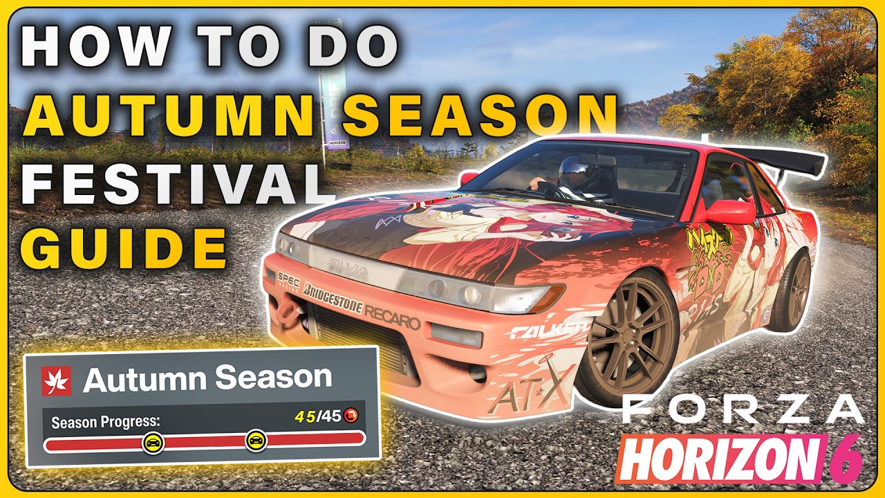How to Complete Autumn Season | Festival Playlist ► Forza Horizon 6