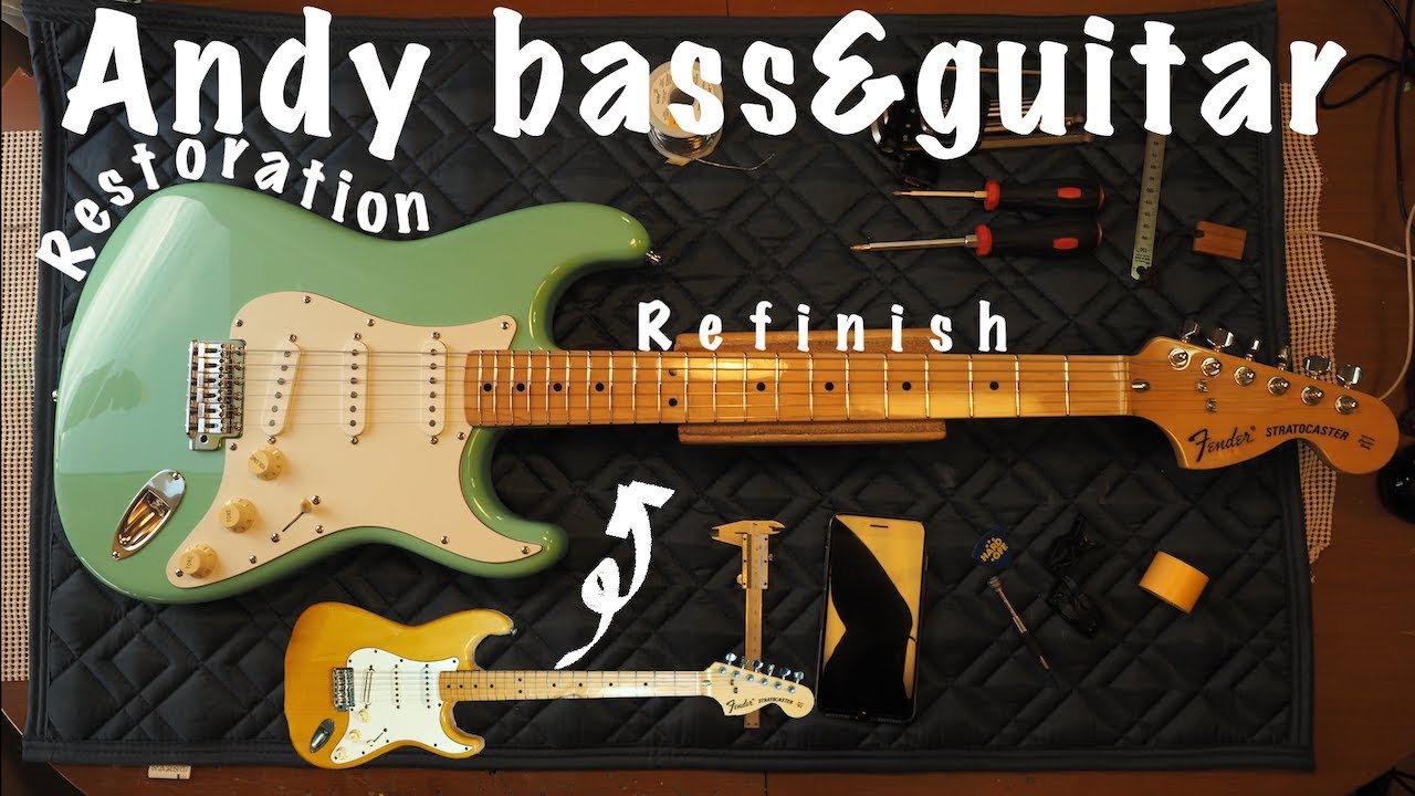 Refinish Fender Japan Stratocaster