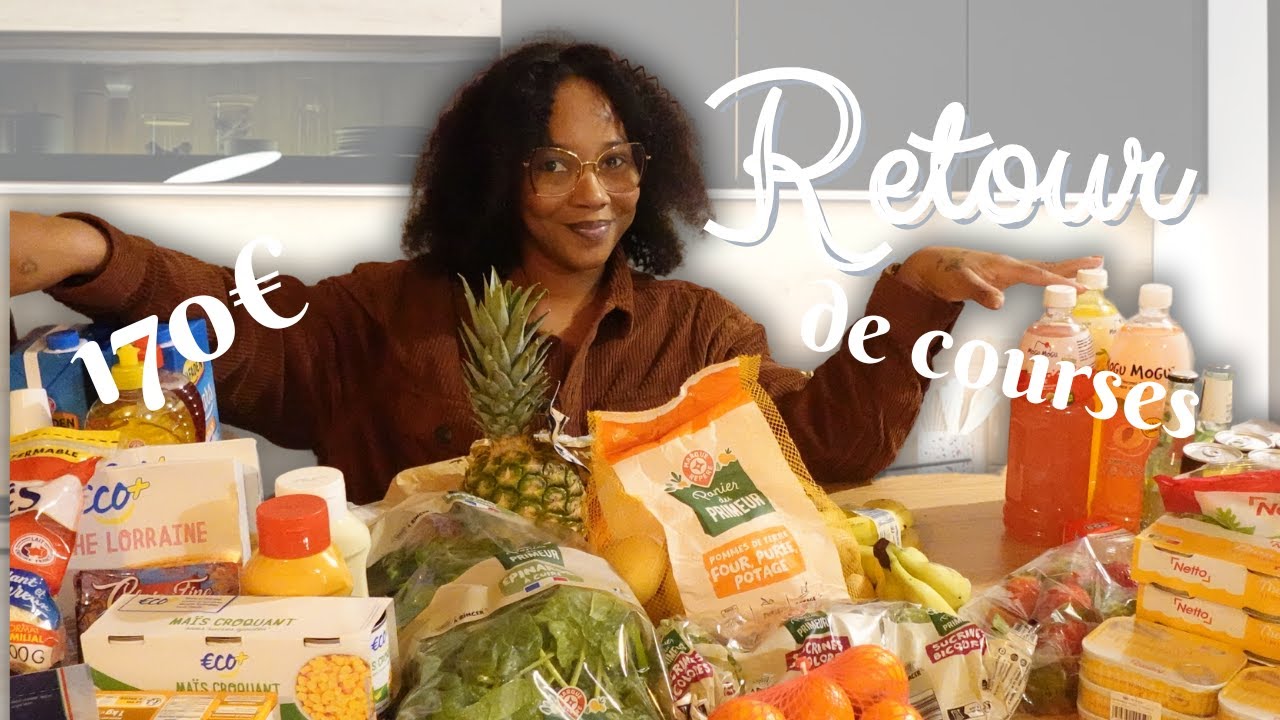 Mon retour de courses Leclerc, Netto, Lidl et Noz