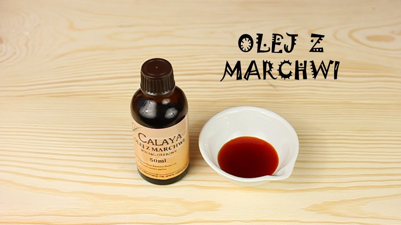 Olej z marchwi - Calaya.pl
