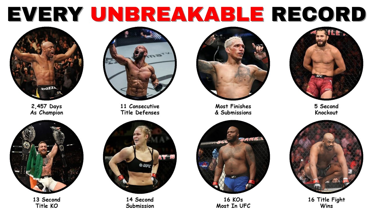Every Unbreakable Record In UFC Explained