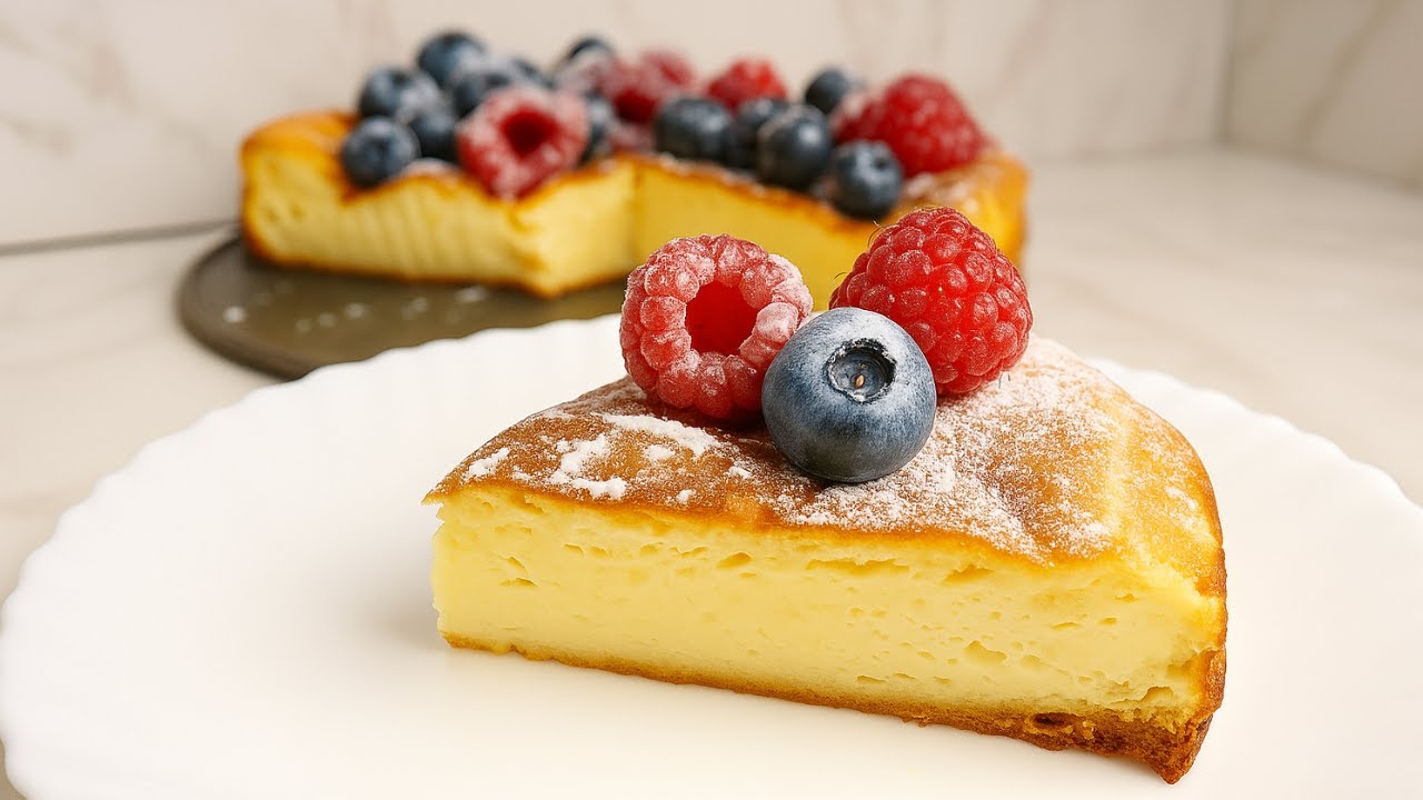 Tarta de Yogur con 5 Ingredientes | Súper Fácil, Cremosa y Deliciosa