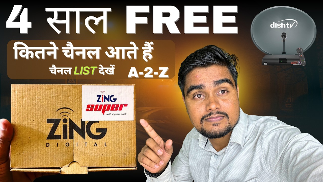Dish TV Super FTA Zing Box All Channels List | A2Z Free Channels Full Review