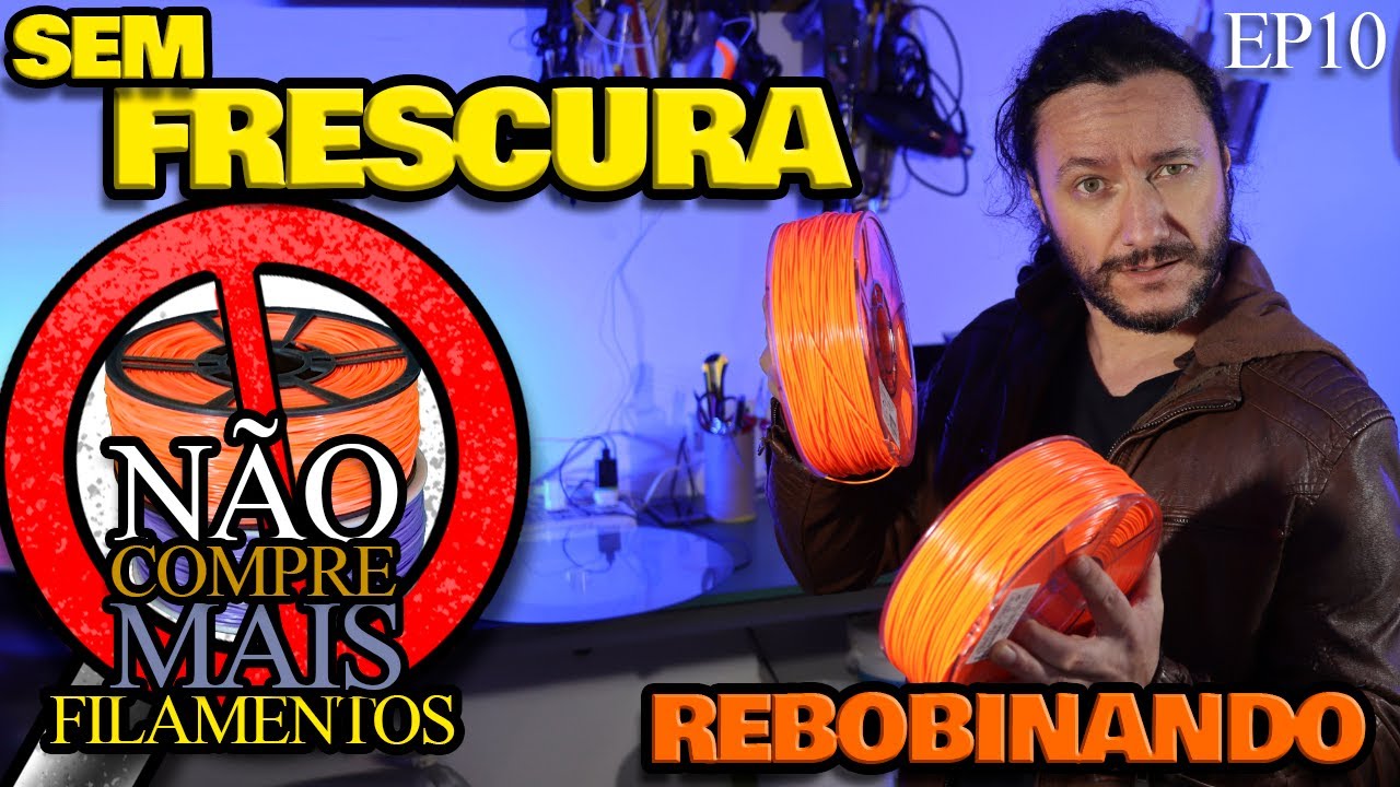 Faça sua extrusora de filamentos - rebobinando sem frescura #ep10