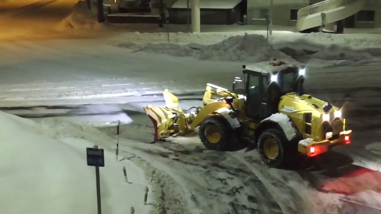 札幌で１番大きな交差点の除雪