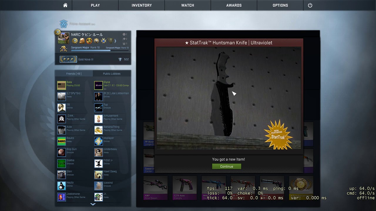 Spectrum Case KNIFE openning