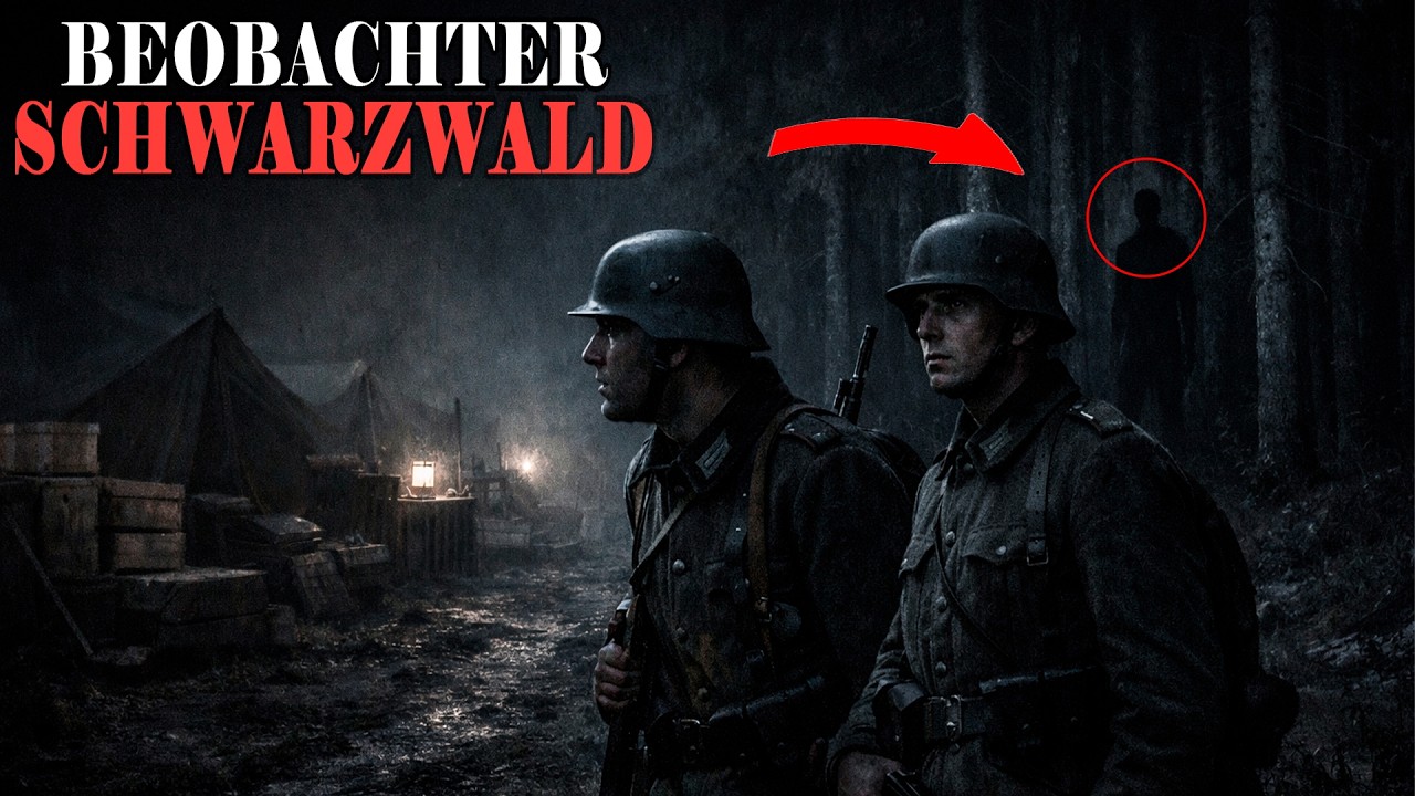 1916 Schwarzwald VORFALL — Dieses Wesen beobachtete uns neun Nächte lang