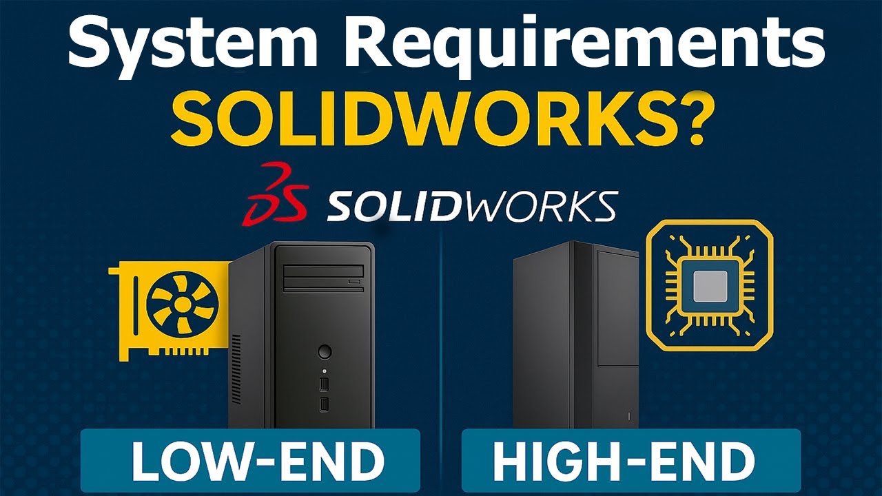 Системные требования SolidWorks 2025 | ПК начального и высокого класса | Объяснение || Требования...