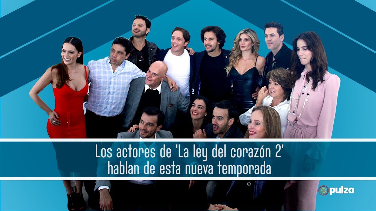 Los actores de 'La ley del corazón 2' hablan de esta nueva temporada