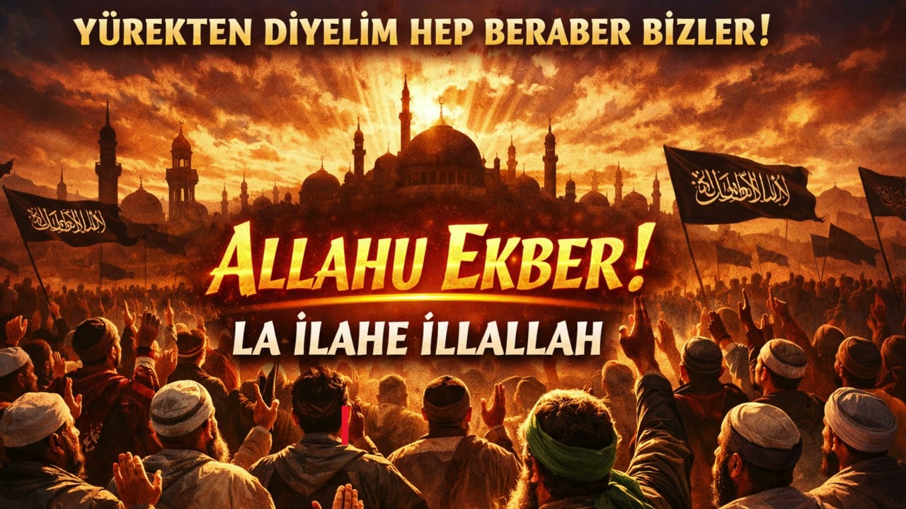 Yürekten diyelim Allahu Ekber I Sufi Melodiler I AI Yorum Cover I Senfonik Marş