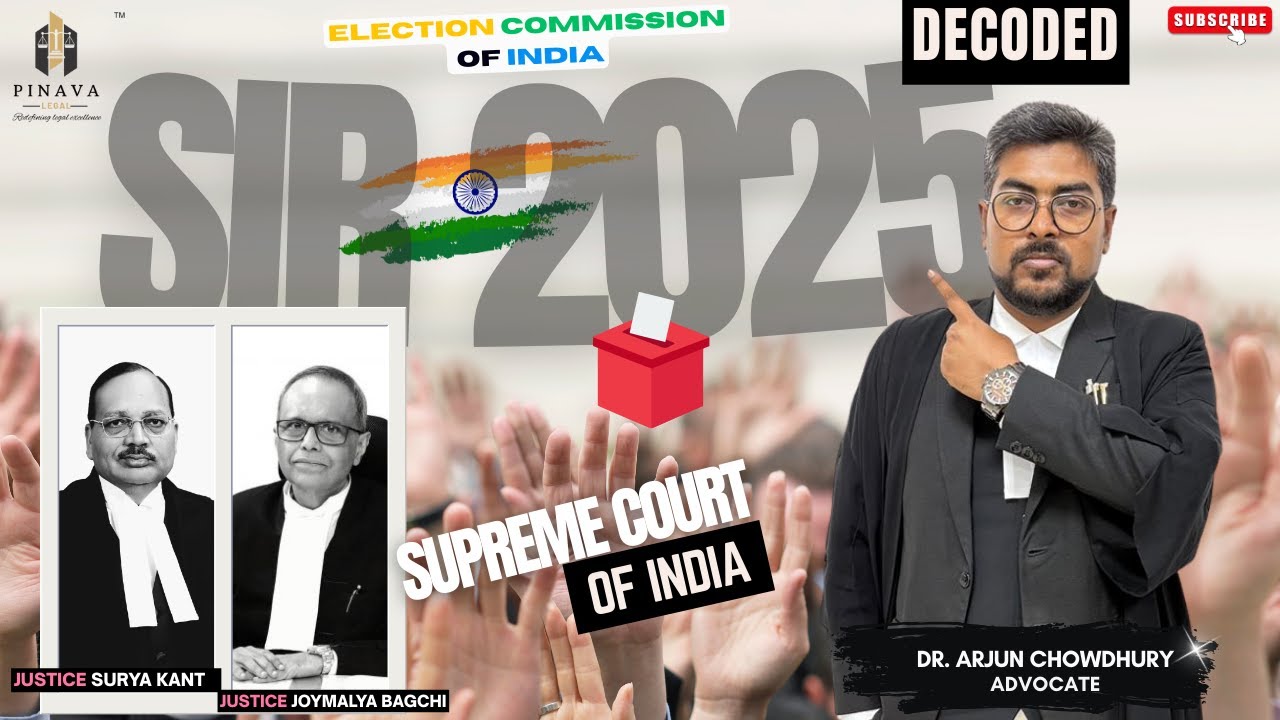 Bihar Voter List SCANDAL: Supreme Court vs Election Commission | 65 Lakh Names Deleted!