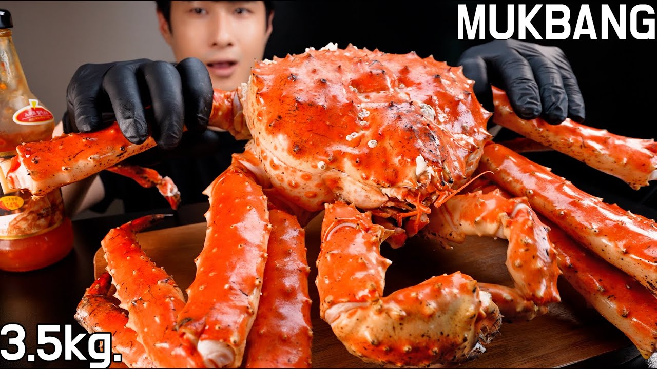 3.5kg 거대 레드 킹크랩 먹방~!