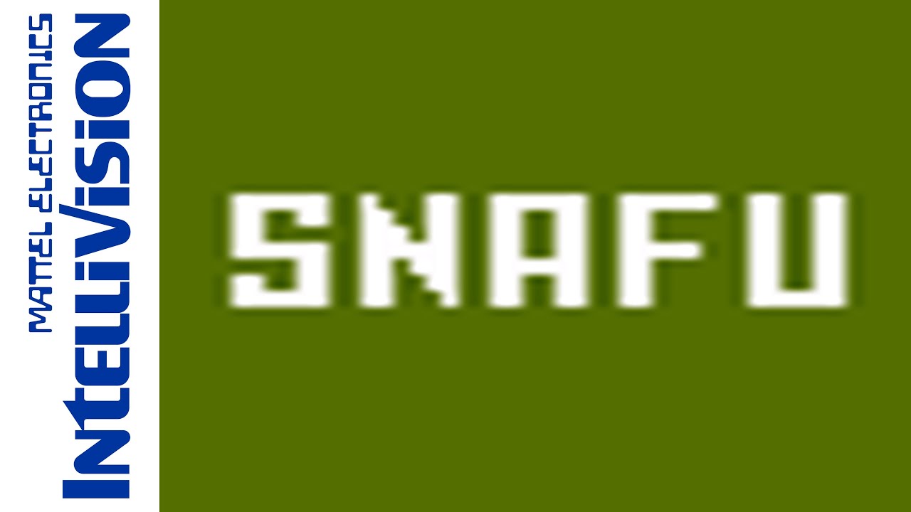 [Intellivision] Snafu (1981) Longplay