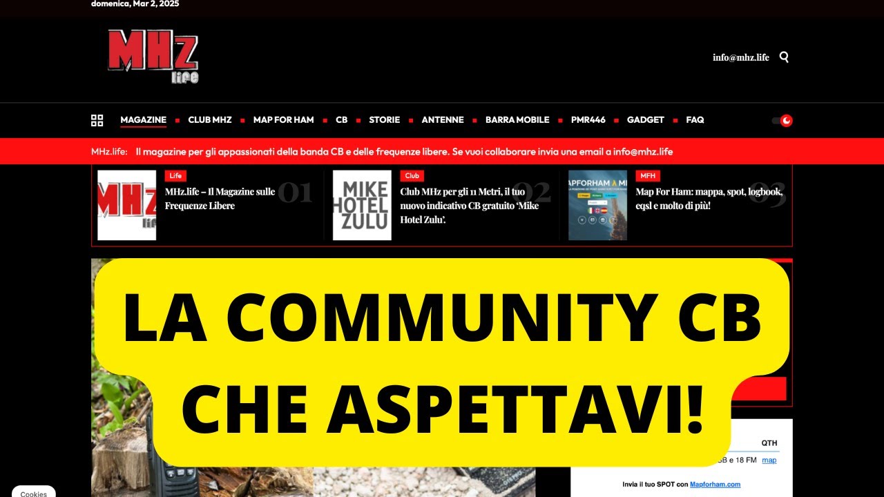 MHZ.LIFE: La Nuova Community CB! Scopri il Progetto che Riporta in Vita la Citizen Band!