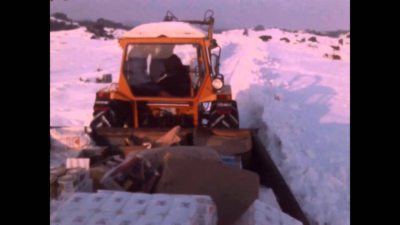 Anholt afskåret fra havisen - 11. januar 1982