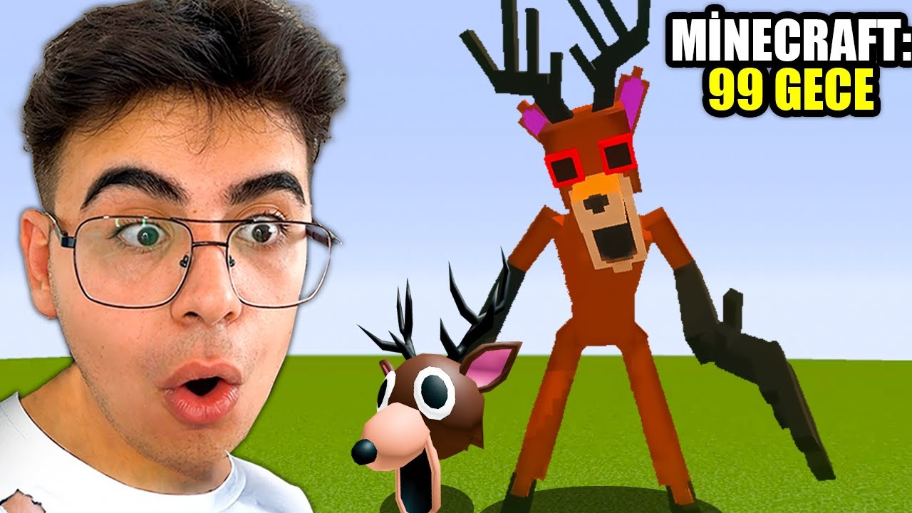 ORMANDA 99 GECE MİNECRAFT'A KATILDI!