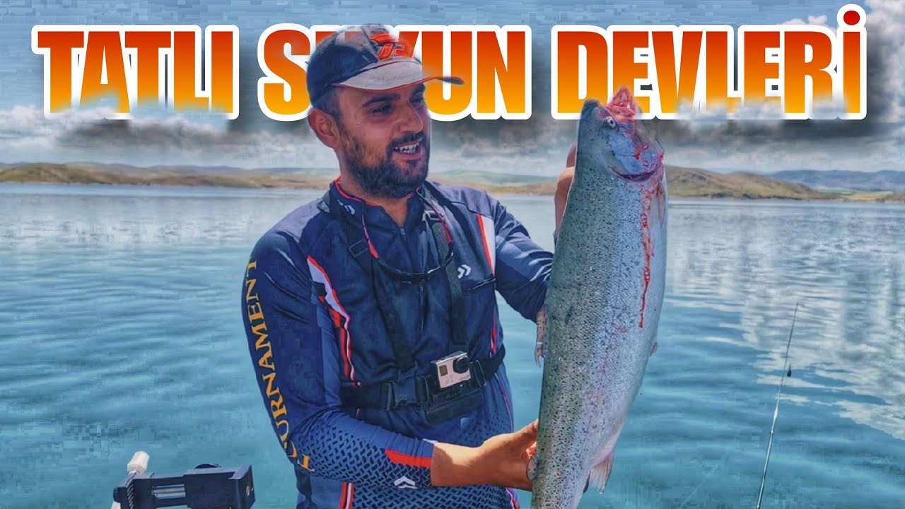 Tatlı Suyun Dev Balıkları Somonlar! / Alabalık Avı 