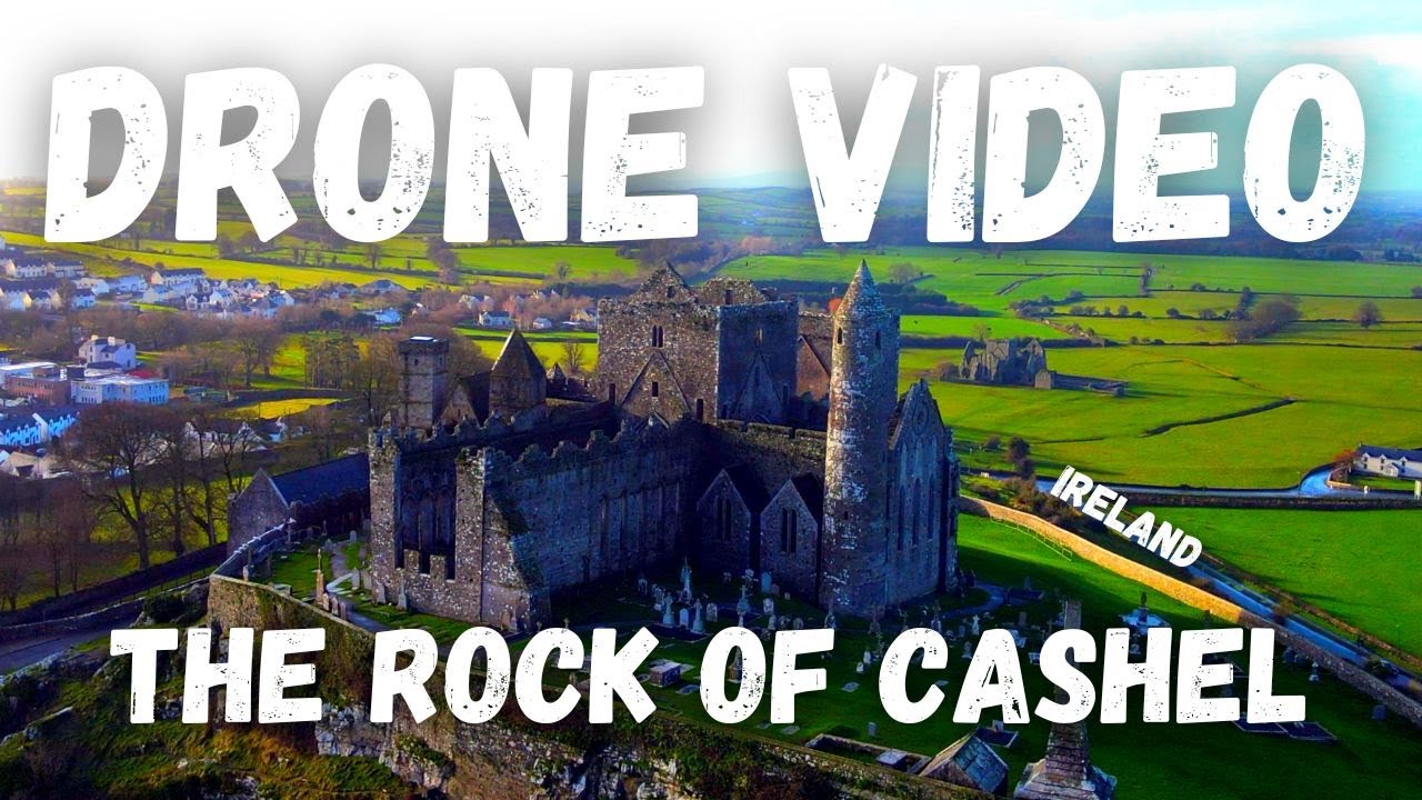 Drone Video of THE Medieval ROCK OF CASHEL, co. Tipperary, Ireland