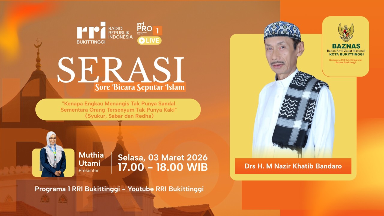 SERASI | Syukur, Sabar dan Redha