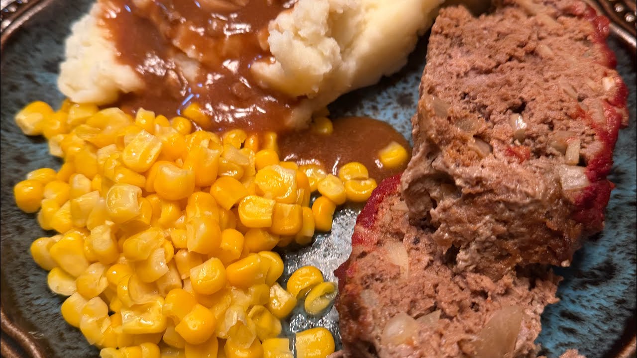 Sunday Comfort Meal - Meat Loaf