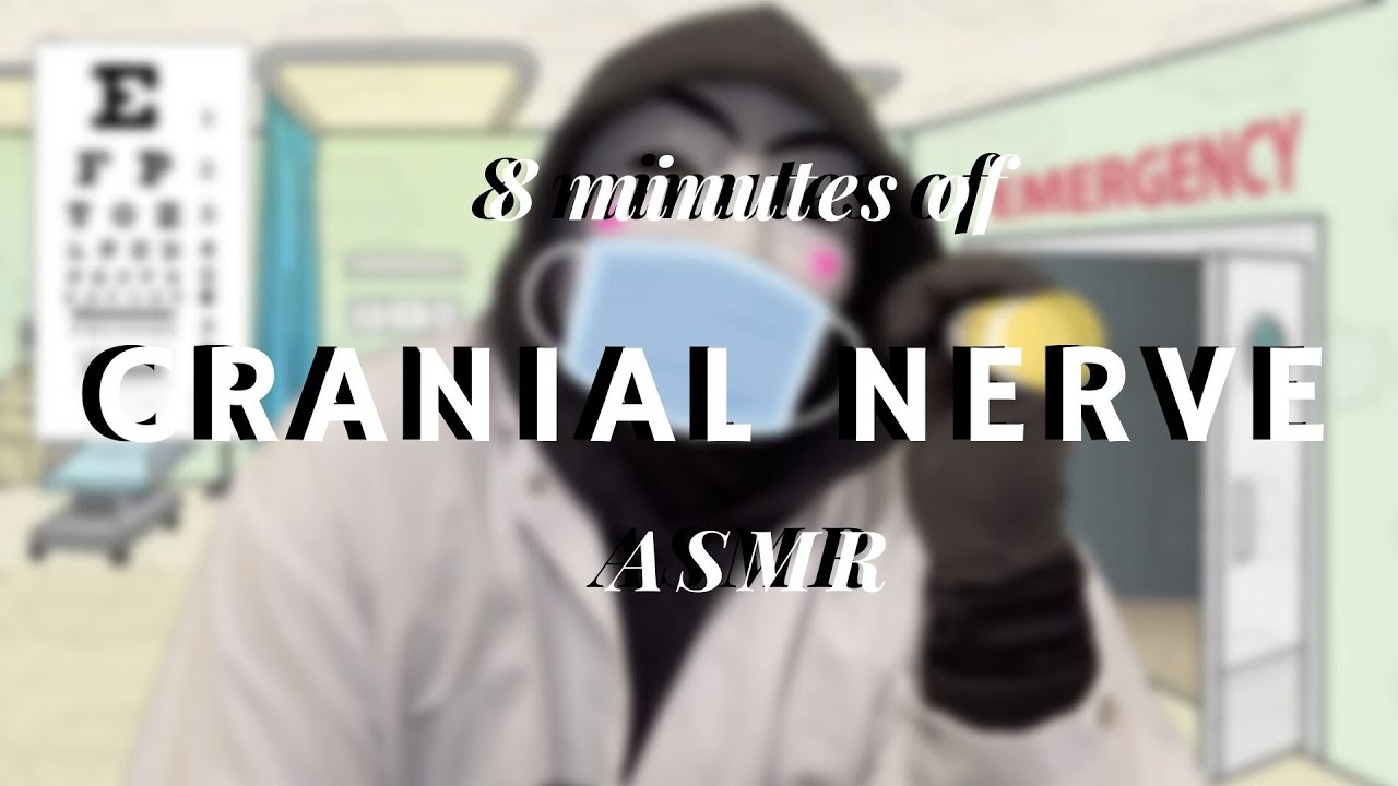 8 minutes of one min cranial nerve exam ASMR