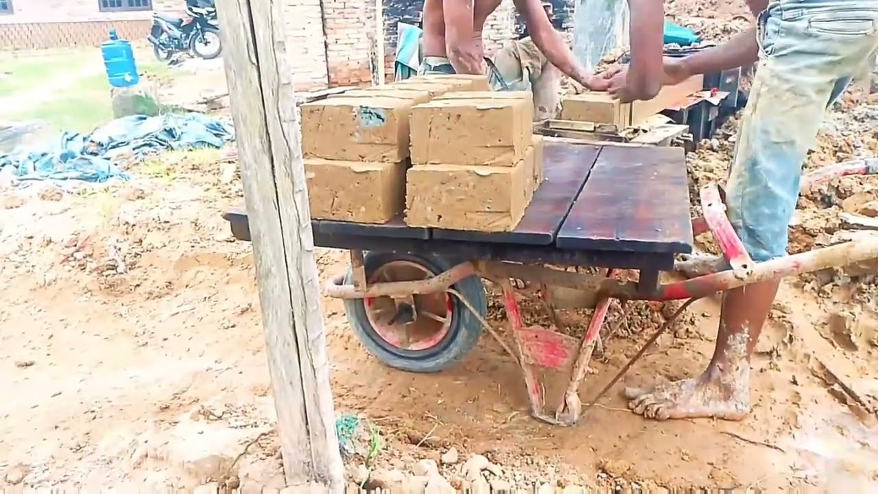 Cara pembuatan batu bata dari tanah liat