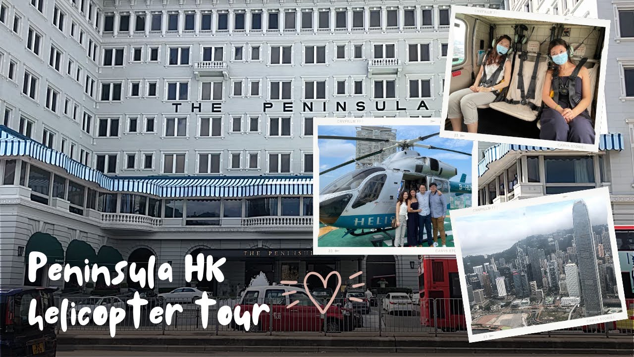 The Peninsula HK helicopter tour