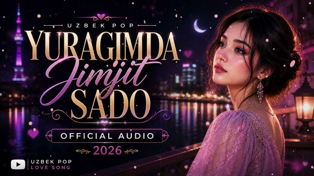 Yuragimda Jimjit Sado &ndash; Deep Uzbek Pop Love Song 2026 ❤️ | Official Audio