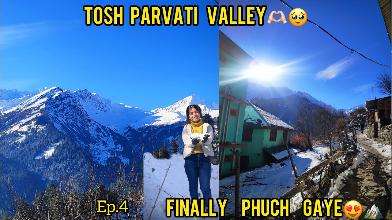 TOSH PARVATI VALLEY😍|| Pahuch he gaye scooty mai🥶||Dehradun to kasol, tosh trip Ep.-4