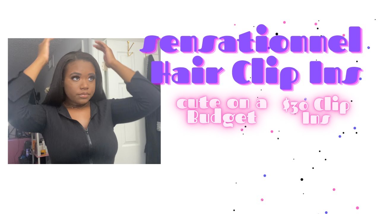 Sensationnel Hair Collection | $30 Curls & Kinks Synthetic Clip Ins | Beauty Store Find
