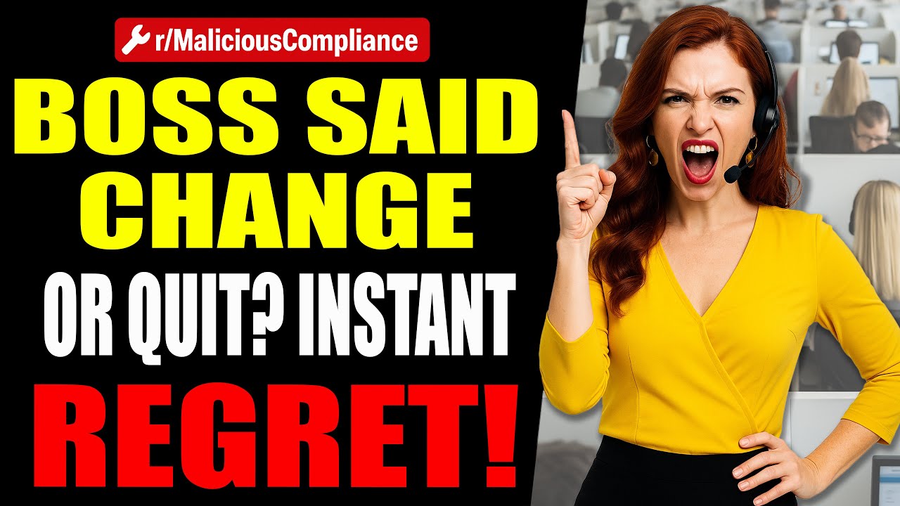 r/MaliciousCompliance - My Boss Thought I Was Too Boring… So I Cranked It to 11