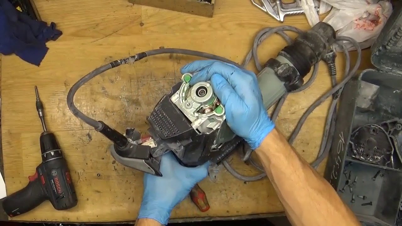Hitachi H45ME кисть нет модель разобрать. Посмотрите, что внутри!