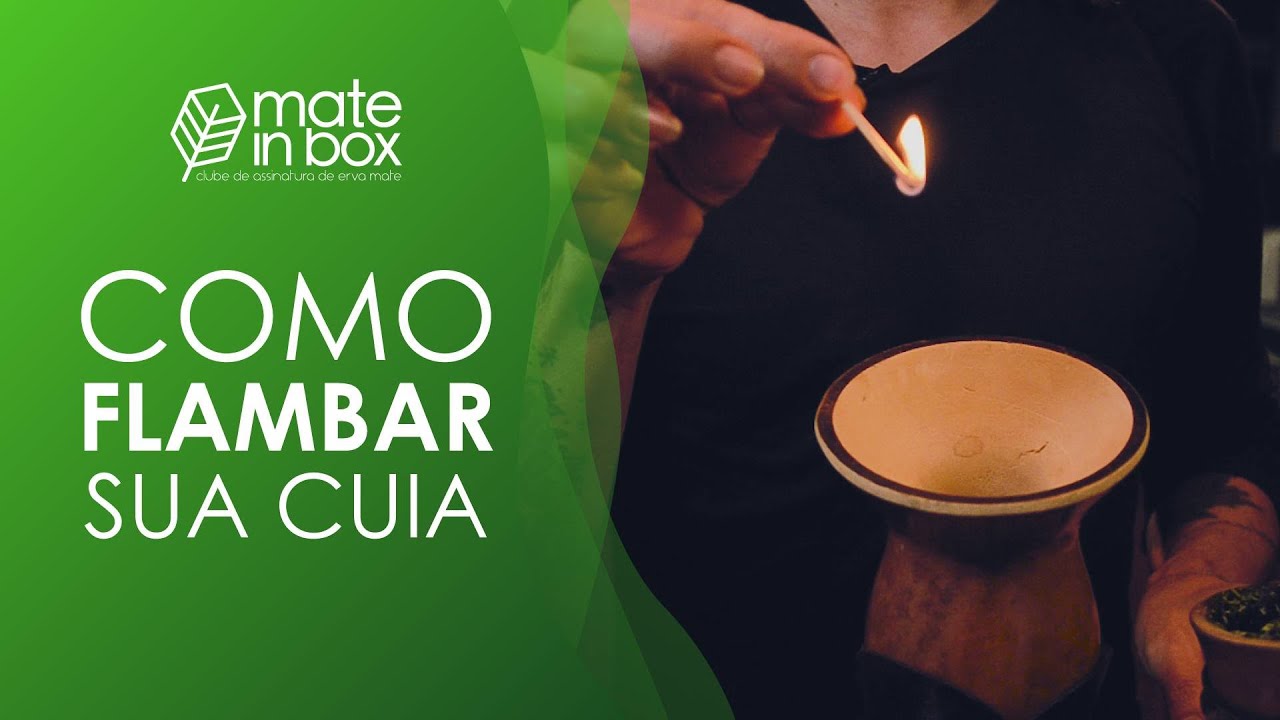 Cuia Flambada | Curando a cuia com Álcool e Fogo