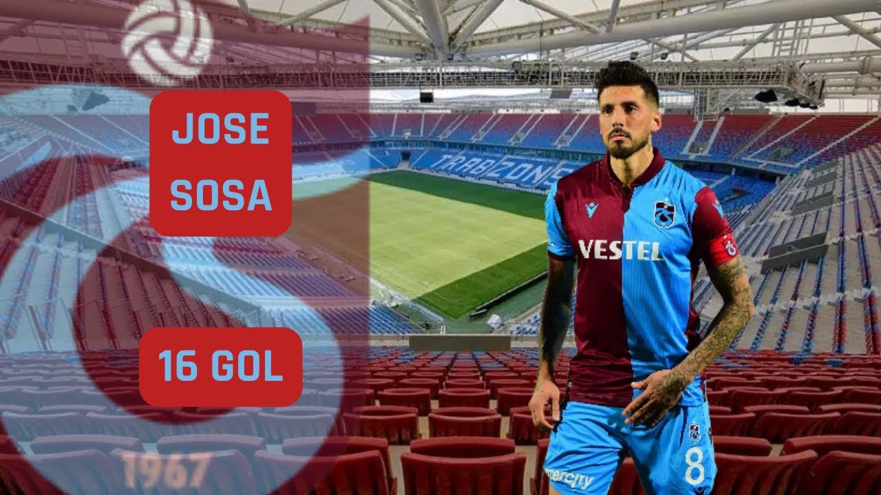 Jose Sosa Trabzonspor'daki Golleri - 16 Gol