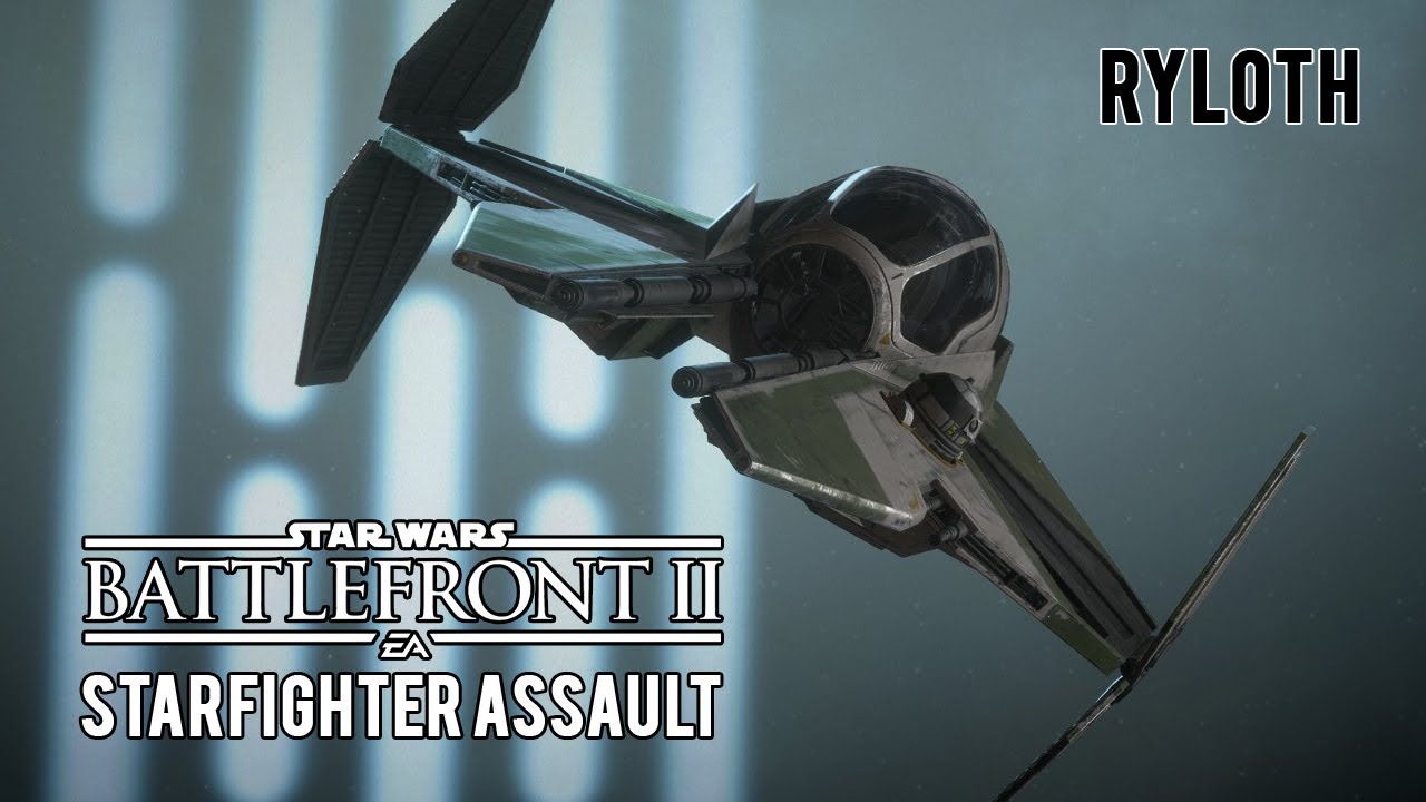 Star Wars Battlefront II: Starfighter Assault (PS4) no commentary - RYLOTH Republic ARC-170