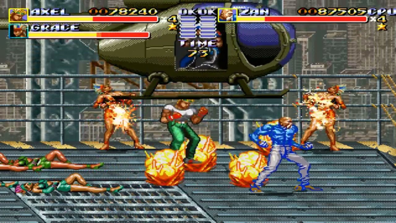 Streets of rage Remake 5.1. Undercover Cops Remake BETA v0.9 by Iceweb38.