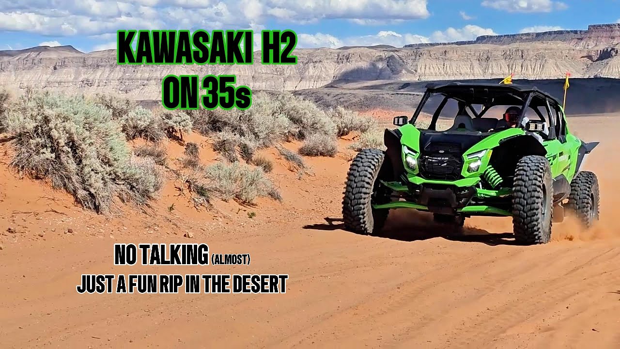 Watch This Kawasaki Teryx H2 Tear Up the Desert!
