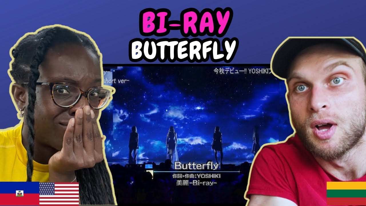 REACTION TO Bi-Ray - Butterfly (Produced by YOSHIKI) | FIRST TIME LISTENING TO BI-RAY