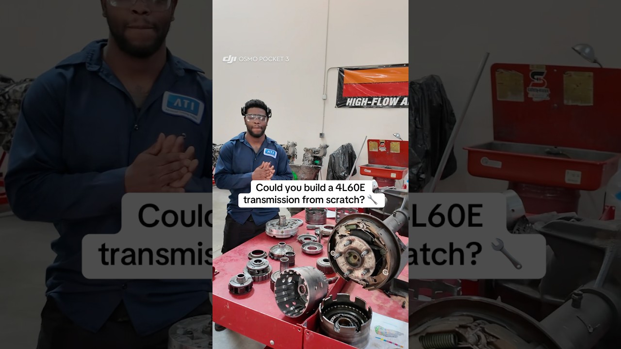 4L60E Transmission Rebuild Challenge | 1995-2005 Chevy/GMC Truck | Auto Tech Student Build